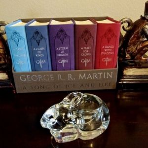 Vintage Indiana Glass Company  Resting Bunny Votive/Tea-Light Holder